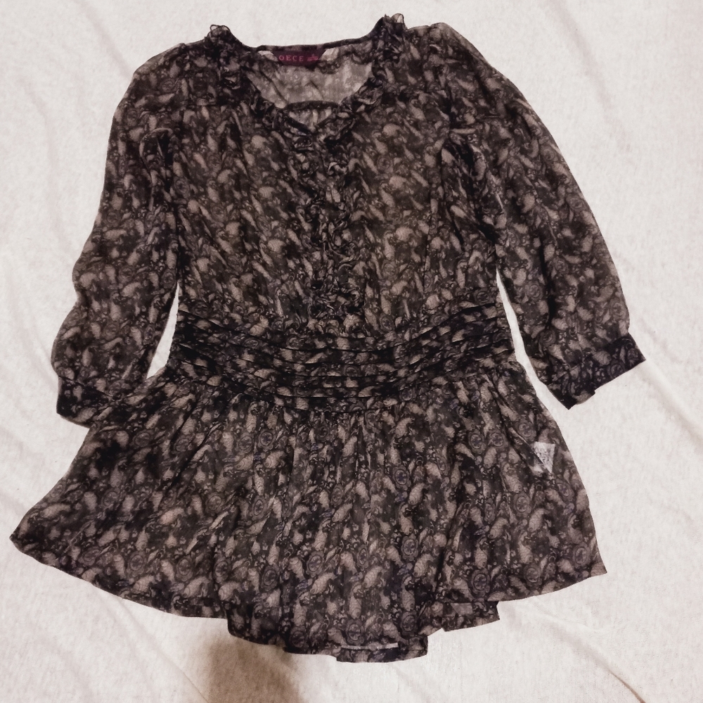 OECE Sheer Blouse